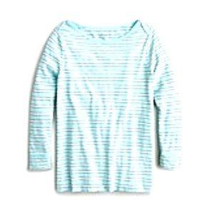 J Crew boat neck strip T-shirt - NWT
